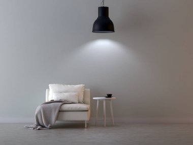 3D iç daire duvar kâğıdı