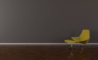 3D iç daire duvar kâğıdı