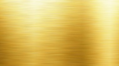 Fırçalanmış altın metal dokusu