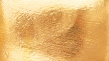 Fırçalanmış altın metal dokusu