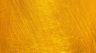 Fırçalanmış altın metal dokusu