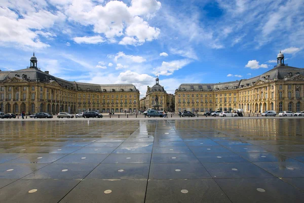 Place Bourse Bordeaux France — Stock Photo, Image