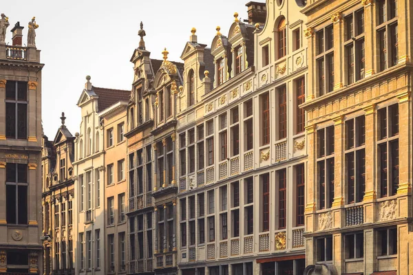 Grande Place Grote Markt Bruksela Belgia Europa — Zdjęcie stockowe