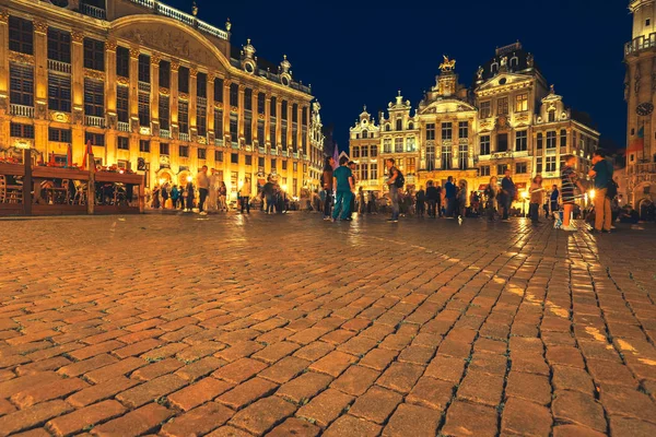 Grande Place Grote Markt Bruksela Belgia Europa — Zdjęcie stockowe