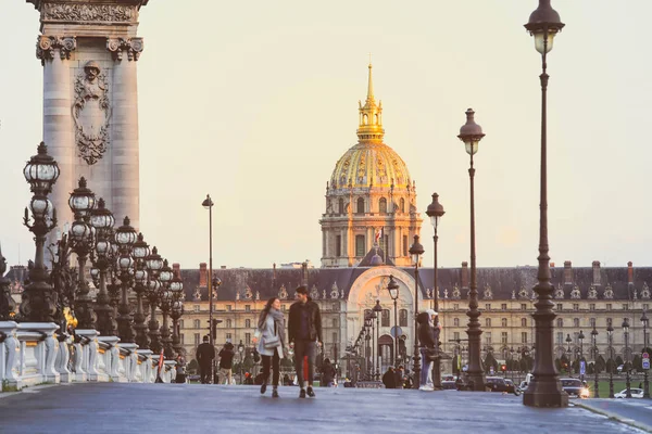 Париж Франция Июня 2019 Года Выборочный Акцент Les Invalides Национальной — стоковое фото