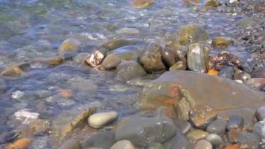 Deniz kıyısındaki taşlar