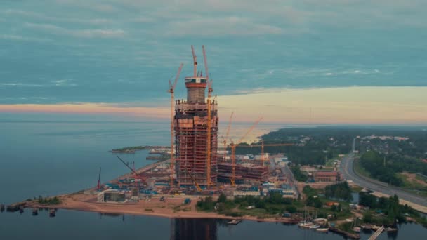 Vista aérea de São Petersburgo 7 — Vídeo de Stock