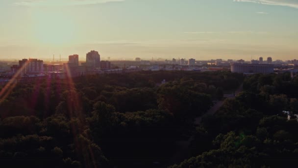 Aerial view of St. Petersburg 10 — Stock Video