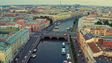 St. Petersburg 14 'ün hava manzarası