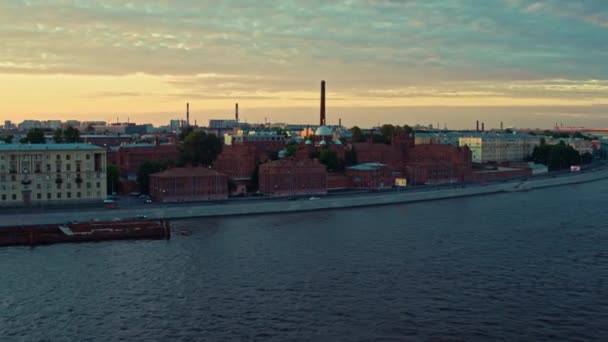 サンクトペテルブルクの空中写真20 — ストック動画