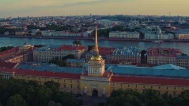 St. Petersburg 45 'in hava manzarası