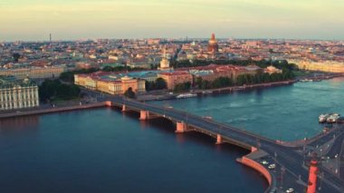 St. Petersburg 40 'ın hava manzarası