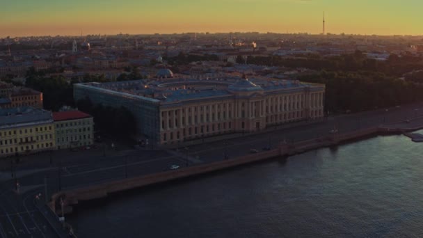 Vista aérea de São Petersburgo 64 — Vídeo de Stock