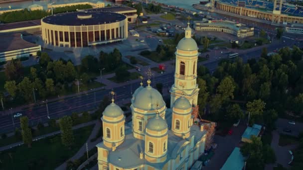 Vue aérienne de Saint-Pétersbourg 98 — Video