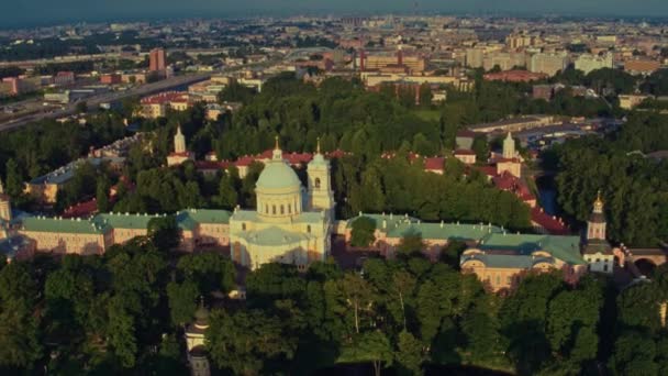 St. Petersburg 94 'ün hava manzarası — Stok video