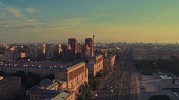 Vista aérea de San Petersburgo 72 — Vídeos de Stock