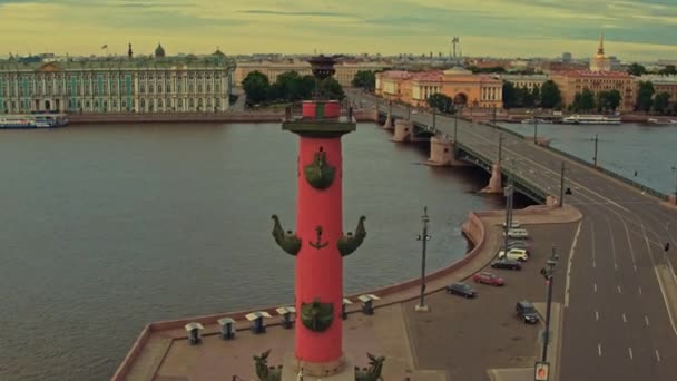 Vue aérienne de Saint Pétersbourg 78 — Video