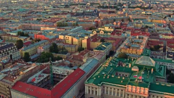 Veduta aerea di San Pietroburgo 111 — Video Stock