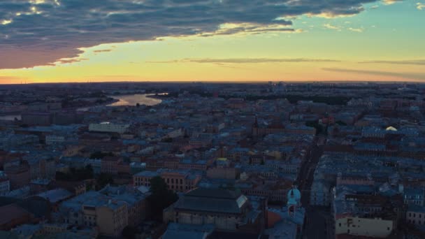 Vista aérea de San Petersburgo 147 — Vídeo de stock