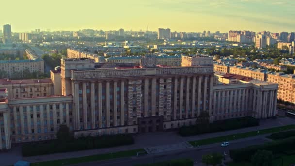 Vista aérea de San Petersburgo 166 — Vídeo de stock