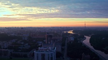  St. Petersburg 200 'ün hava manzarası