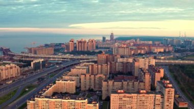  St. Petersburg 217 'nin hava manzarası