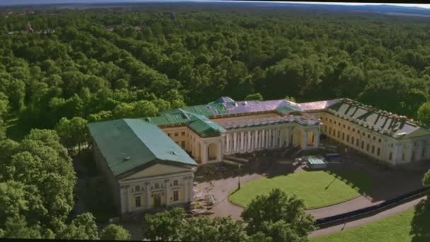 State Museum Reserve Tsarskoe Selo, Alexander Palace 21 — Stock Video