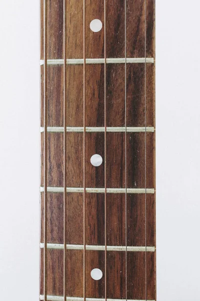 Spanish Acoustic Guitar Close — Stock Photo, Image