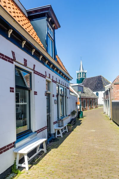 Village Oudeschild sur l'île de Texel aux Pays-Bas — Photo