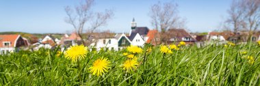 Hollanda Texel adada köyü Oudeschild