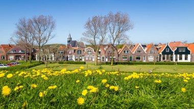 Hollanda Texel adada köyü Oudeschild