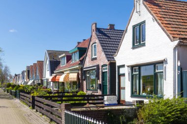 Hollanda Texel adada köyü Oudeschild