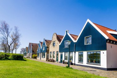 Hollanda Texel adada köyü Oudeschild