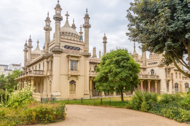 Royal Pavilion in Brighton in East Sussex in the UK.  clipart