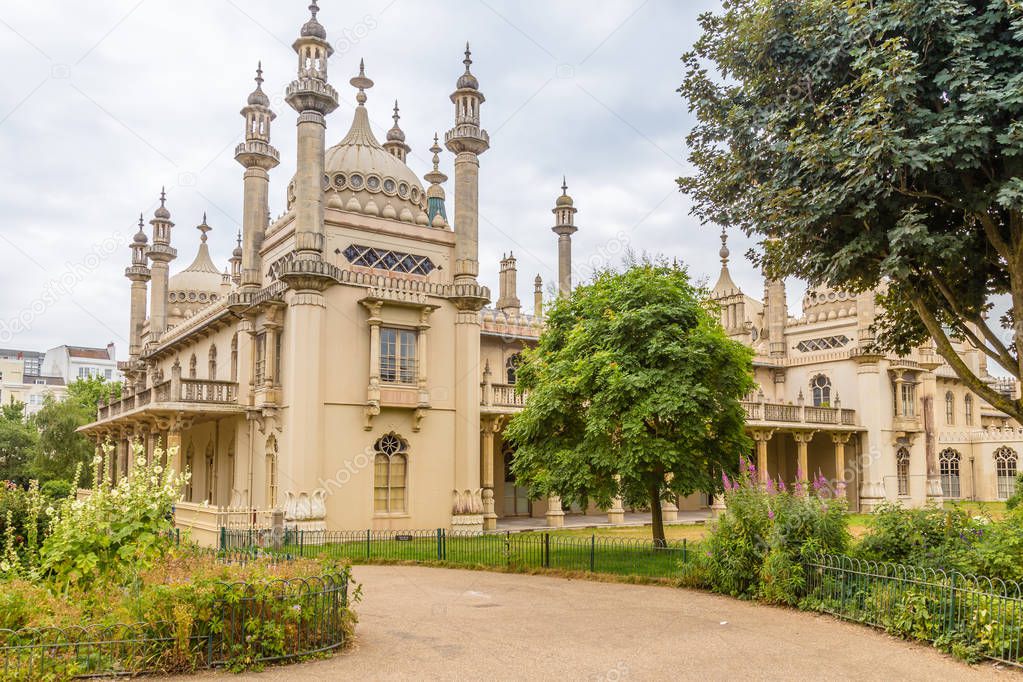 Royal Pavilion in Brighton in East Sussex in the UK. 