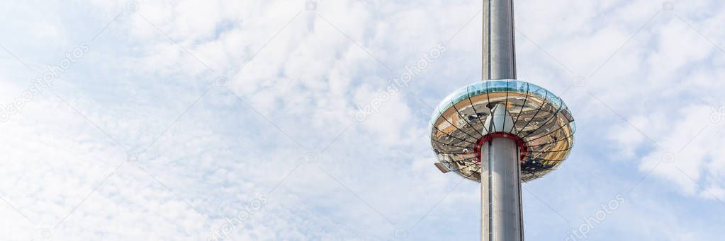 The observation tower in Brighton, Sussex, UK