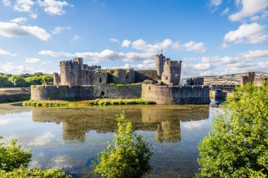 Caerphilly castle, Galler