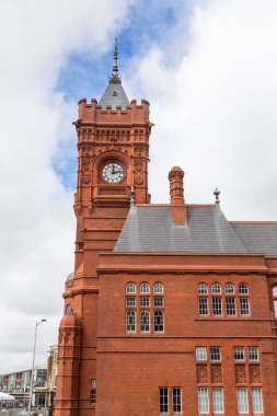 Pierhead Cardigf, Galler, İngiltere'de