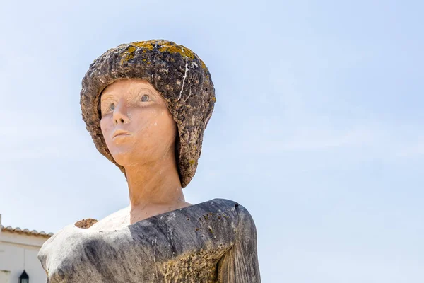 Lagos, Portugal - April, 23, 2017: Statue of Dom Sebastiao in La — Stock Photo, Image