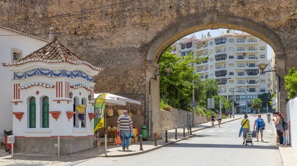 Lagos, portugal - 18. april 2017: eingangstor zur antiken — Stockfoto