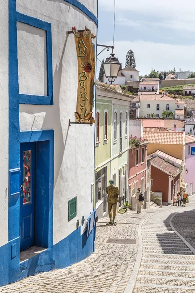 Monchique, portugal - 18. April 2017: street view Altstadt — Stockfoto