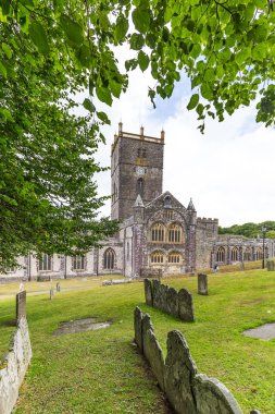 St Davids katedralde Pembrokeshire, Galler, Birleşik Krallık