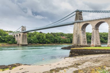 Manai Köprüsü, North Wales, İngiltere