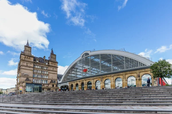 Lime street treinstation station in Liverpool, Verenigd Koninkrijk — Stockfoto
