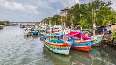 Negombo balıkçı tekneleri