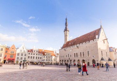 Town Hall Meydanı Tallinn Estonya