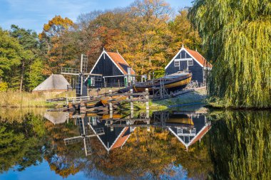 Tarihi Hollandalı Peyzaj sahne