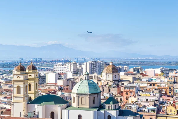 Panorama Cagliari, Sardinia island, Italy — стоковое фото