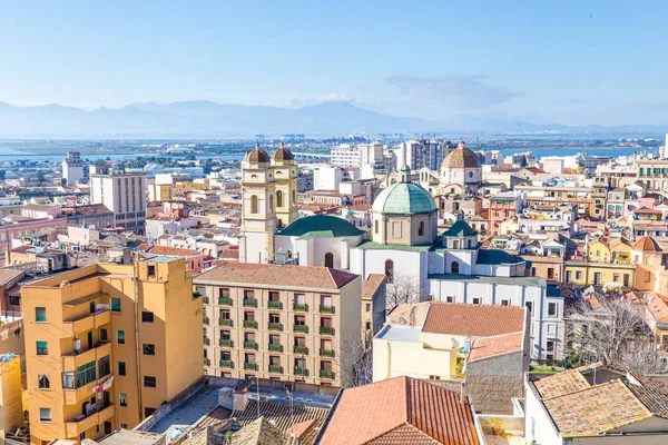 Panorama Cagliari, Sardinya Adası, İtalya