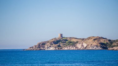 Costa Tentizzos Bosa Sardunya Adaları, İtalya yakınındaki Batı kıyısında, kule